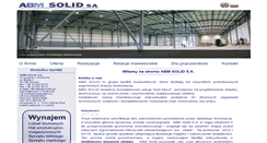 Desktop Screenshot of abmsolid.eu